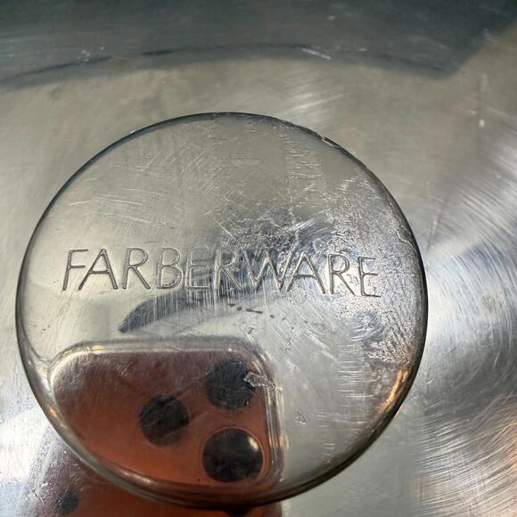 VTG Farberware 12" Electric Stainless Steel Skillet 344A with Power Cord *Tested - Picture 2 of 4